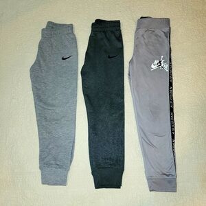 Boys Nike and Air Jordan Joggers size 7